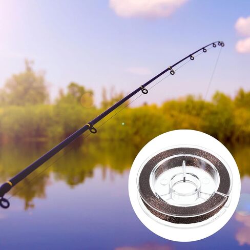 PATIKIL Rod Guide Wrapping Thread Metallic DIY Fishing Rod Guides Fixing Line in Saudi Arabia