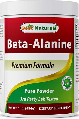 Best Naturals Beta Alanine Pure Powder 1 Pound (1 LB (Pack of 1)) in Saudi Arabia