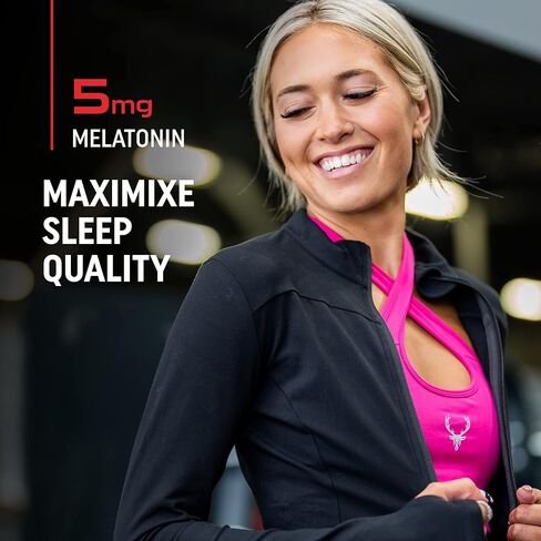 باكد أب ميلاتونين 5 ملغ، 180 قطعة مضغ - بنكهة الفراولة - غير معدلة وراثيًا، أساسيات خالية من الغلوتين - 180 وجبة in Kuwait