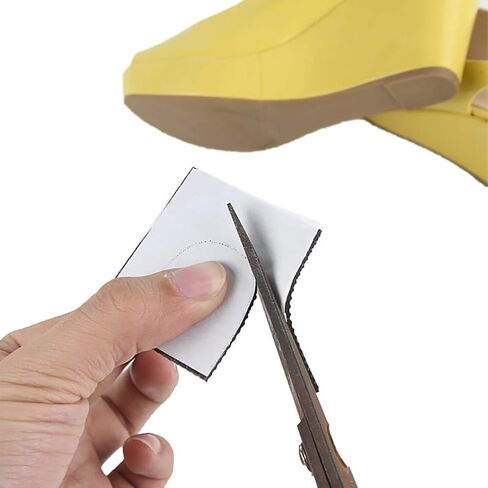 Healifty Womens Black Sandals Silent Shoes Stickers Non-Slip Shoes Pads L 4 Pairs Women's Heeled Sandals in Saudi Arabia