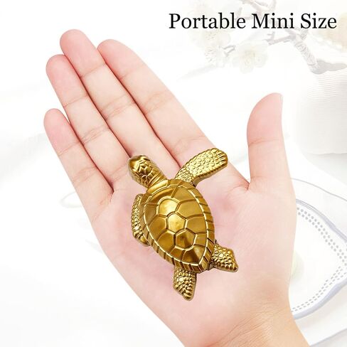 Creative Desktop Golden Turtle Butane Lighter - Cool Portable Gas Lighter With Adjustable Soft Flame, Refillable for Outdoor Indoor Use - Men's Boyfriend Gift in Saudi Arabia