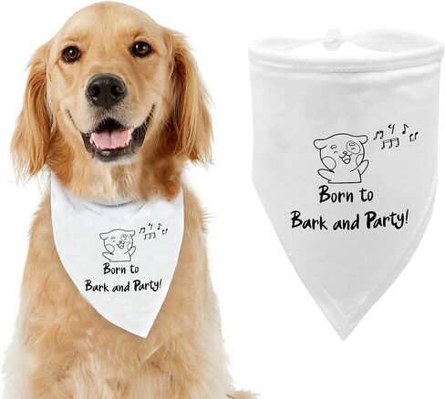 HOUNDNINE - باندانا الكلاب التي لم تبدو أفضل من سنوات الكلاب - إكسسوارات أنيقة وقابلة للغسل للحيوانات الأليفة لمحبي الكلاب مقاس 28 × 11 in Kuwait