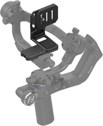 FeiyuTech لوحة L-Bracket سريعة الإصدار تصوير فيديو عمودي Arca-Swiss متوافق مع SCORP C جيمبال مثبت كاميرا كانون نيكون سوني دي اس ال ار إلخ. in Kuwait