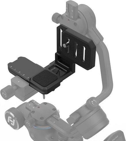 FeiyuTech لوحة L-Bracket سريعة الإصدار تصوير فيديو عمودي Arca-Swiss متوافق مع SCORP C جيمبال مثبت كاميرا كانون نيكون سوني دي اس ال ار إلخ. in Kuwait