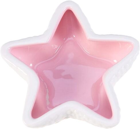 وعاء تغذية من السيراميك للحيوانات الأليفة من POPETPOP للحيوانات الأليفة الصغيرة (وردي) in Kuwait