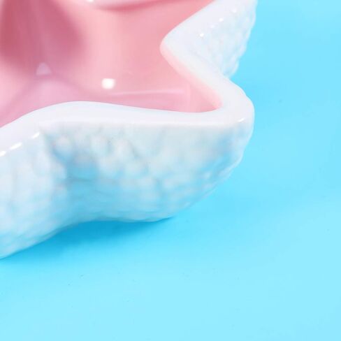 وعاء تغذية من السيراميك للحيوانات الأليفة من POPETPOP للحيوانات الأليفة الصغيرة (وردي) in Kuwait