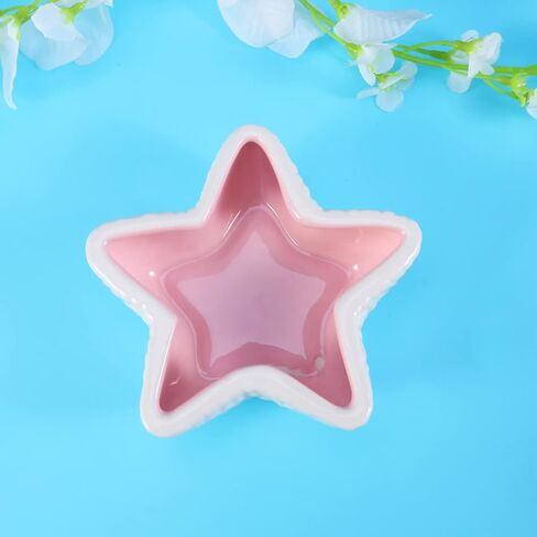 وعاء تغذية من السيراميك للحيوانات الأليفة من POPETPOP للحيوانات الأليفة الصغيرة (وردي) in Kuwait