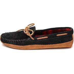 Minnetonka Men's Double Bottom Fleece Moccasin