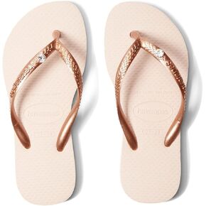 صندل فليب فلوب كريستال SW II للفتيات من Havaianas (طفل صغير/طفل صغير/طفل كبير) in Kuwait