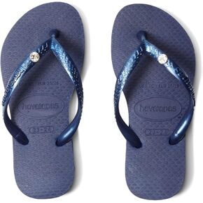 Havaianas Girl's Slim Crystal SW II Flip Flop Sandal (Toddler/Little Kid/Big Kid)