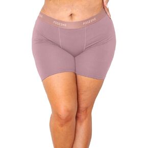 POSESHE Women's Boxer Briefs 8" Inseam, MicroModal Anti-Chafing Boyshorts Underwear S-5xl in Saudi Arabia