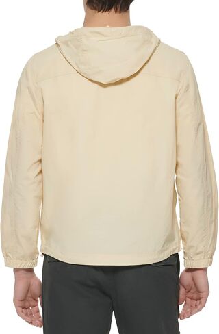 Levi's Men's Lightweight Taslan Hooded Popover Windbreaker Jacket in Saudi Arabia