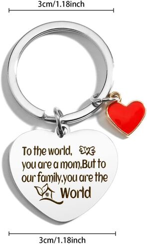 Agltp عيد الأم هدايا أمي من ابنة ابن أمي المفاتيح هدايا عيد الأم أمي عيد ميلاد عيد الميلاد هدايا عيد الشكر in Kuwait