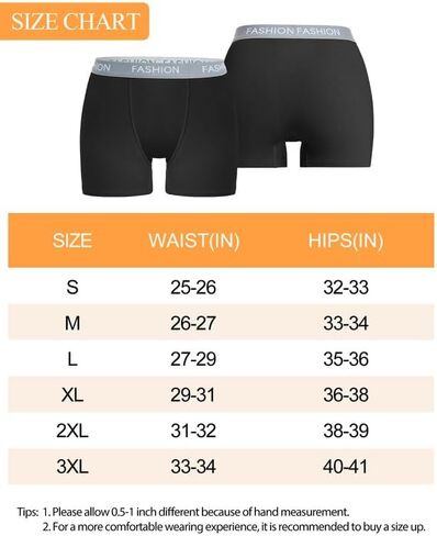 ملابس داخلية نسائية من SIMIYA سراويل داخلية قطنية ناعمة مقاس 3.34 بوصة درزة داخلية مضادة للغضب سراويل قصيرة للأولاد للنساء in Kuwait