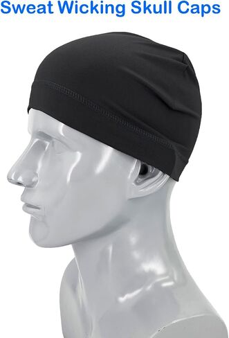 أغطية الرأس الرياضية قبعة النوم قبعة الجمجمة الجري قبعة Skullcap قبعات في الهواء الطلق بطانة للرجال in Kuwait