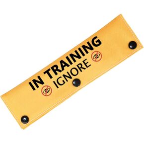 PWHAOO in Training Ignore Dog Leash Sleeve Dot Not Pet Working Dog Leash Sleeve Service Dog Leash Wrap (in Training Ignore Sleeve)