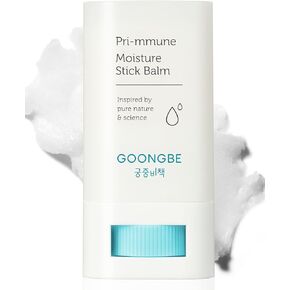 بلسم مرطب من GOONGBE Pri-mmune - بلسم مرطب للأطفال الرضع - يخفف من تهيج الجلد - للشفاه والخد والبشرة الجافة - عصا مناسبة للسفر، 0.5 أونصة. in Kuwait