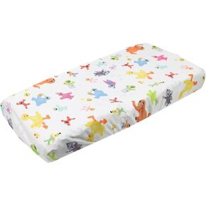 غطاء وسادة تغيير الحفاضات المحبوك الفاخر "Elmo" من كوبر بيرل in Kuwait