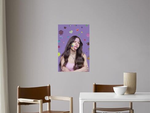 ملصق YHFKSIW Olivia ملصق فني على القماش وطباعة صورة فنية جدارية (12x18 بوصة (30x45 سم)، 15) in Kuwait
