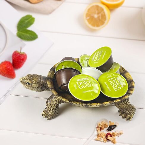LIFFY Decorative Tray - Turtle Tray Decor - Resin Statue Decor - Desk Storage Tray for for Remote Controller, Keys, Phone, Jewelry in Kuwait