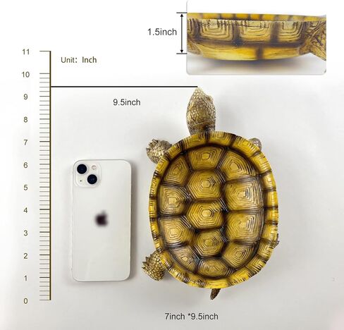 LIFFY Decorative Tray - Turtle Tray Decor - Resin Statue Decor - Desk Storage Tray for for Remote Controller, Keys, Phone, Jewelry in Kuwait