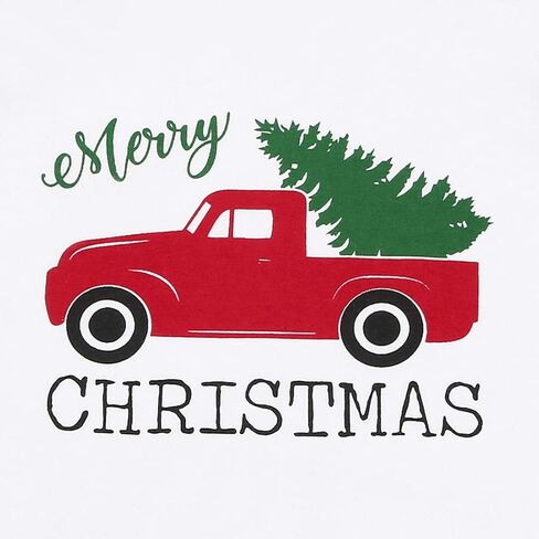 الوليد بيبي بوي فتاة عيد ميلاد سعيد التي شيرت عيد الميلاد سيارة شجرة عيد الميلاد لطيف كم طويل راجلان عيد الميلاد قميص أعلى in Kuwait