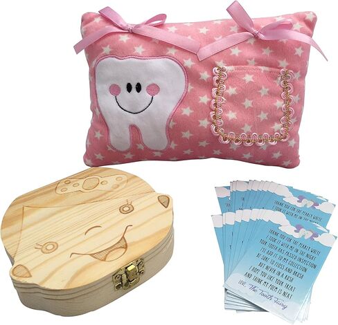 مجموعة جنِّية الأسنان للبنات - وسادة جنية للأسنان - صندوق جنِّية للأسنان - رسالة جنِّية للأسنان in Kuwait