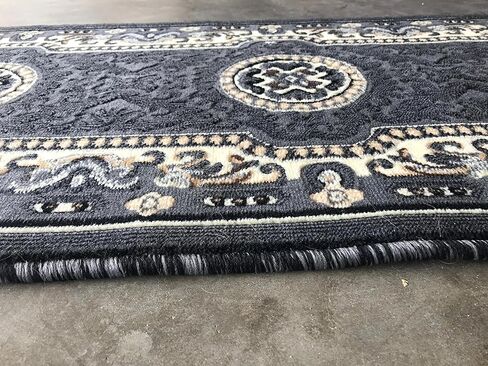 Kingdom Traditional Round Area Rug Beige Brown Ivory Design D123 (4 Feet X 4 Feet) in Saudi Arabia