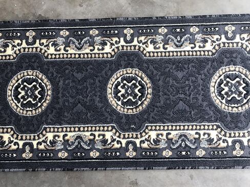 Kingdom Traditional Round Area Rug Beige Brown Ivory Design D123 (4 Feet X 4 Feet) in Saudi Arabia
