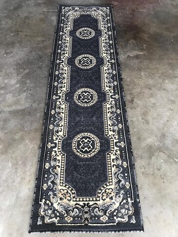 Kingdom Traditional Round Area Rug Beige Brown Ivory Design D123 (4 Feet X 4 Feet) in Saudi Arabia