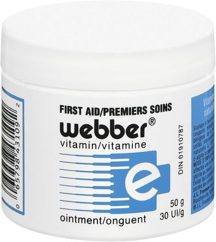 Webber First Aid Ointment, Helps the natural healing process with Vitamin E - Tattoos, Wrinkles and Very Dry Skin in Saudi Arabia