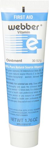 Webber First Aid Ointment, Helps the natural healing process with Vitamin E - Tattoos, Wrinkles and Very Dry Skin in Saudi Arabia