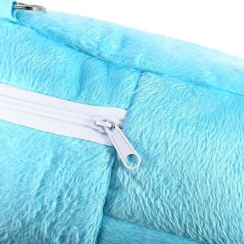 Hypeety Pet Carrier Bag Pet Sling Carrier Backpack Portable Travel Backpack Breathable Outgoing Bag bonding Pouch for Small Pets Hedgehog Hamsters Sugar Glider Chinchilla Guinea Pig (Blue) in Saudi Arabia