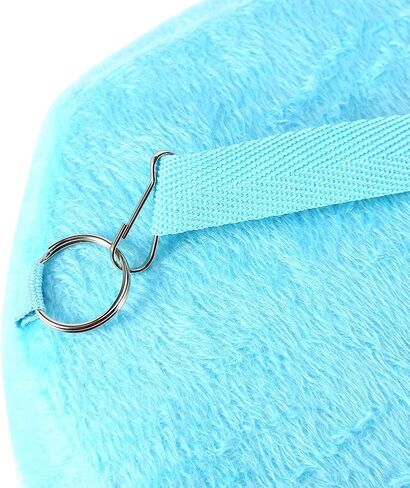 Hypeety Pet Carrier Bag Pet Sling Carrier Backpack Portable Travel Backpack Breathable Outgoing Bag bonding Pouch for Small Pets Hedgehog Hamsters Sugar Glider Chinchilla Guinea Pig (Blue) in Saudi Arabia