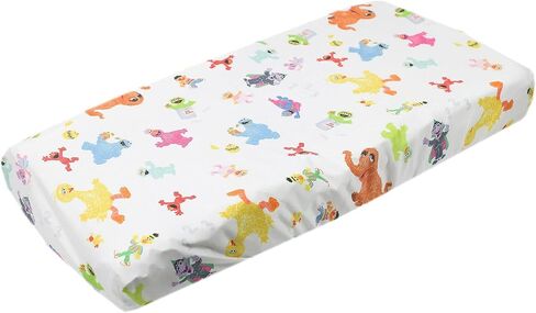 غطاء وسادة تغيير الحفاضات المحبوك الفاخر "Elmo" من كوبر بيرل in Kuwait