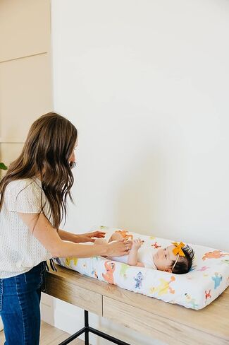 غطاء وسادة تغيير الحفاضات المحبوك الفاخر "Elmo" من كوبر بيرل in Kuwait