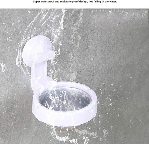 ليترتون منفضة سجائر للحمام تثبت على الحائط مع كوب شفط وصندوق سجائر معلق للحمام والمطبخ in Kuwait