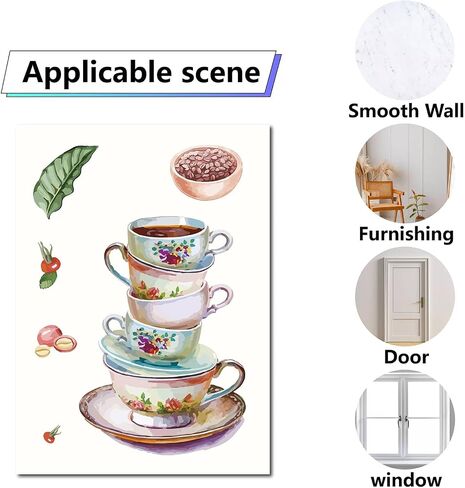 CRASPIRE 8 Sheets 8 Styles Bird Window Stickers Stickers Animals Leaf Window Clings Wall Decor Decals for Classroom Bedroom Living Room Window Stairway Showcase Home Decorations in Saudi Arabia