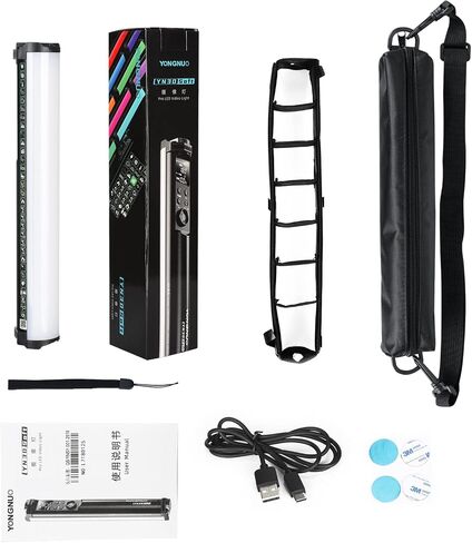 يونغنو عصا اضاءة فيديو LED محمولة باليد من واي ان 30 سوفت بالوان RGB كاملة 2000-10000 كلفن مع بطارية مدمجة قابلة لاعادة الشحن و31 وضع مشهد خاص in Kuwait