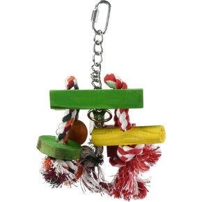 Living World Junglewood Rope Chime with Bell, Cylinder, Block & Bead in Kuwait