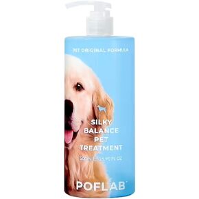 بلسم حريري بالانس للحيوانات الأليفة من POFLAB - بلسم للكلاب لفرو رطب وصحي - بلسم مرطب للقطط بزيت إكليل الجبل والمانجو والخروع - بلسم طبيعي محايد لفك تشابك الشعر in Kuwait