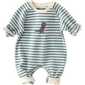 فاموكا بيبي بوي مخطط ارتداءها Crewneck سويت شيرت نيسيي دينو رومبير in Kuwait