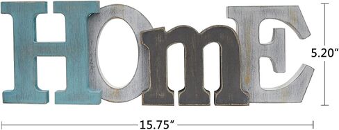 Veclotch Rustic Wood Bath Sign with Towel Hook Decorative Cutout Word Sign Wall Decor, Multicolor Wooden Bath Word Sign Freestanding Block Letters Wall Mounted Decorative Sign Multicolors Bath in Saudi Arabia