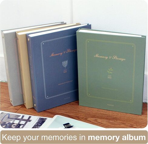 B FANCY 160 Pockets Hard Cover Classic Photo Album with Individual Transparent Case & Slip-in 4x6 Frame for Postcard Display Baby Book Wedding Photo Storage Christmas Gift Navy in Saudi Arabia