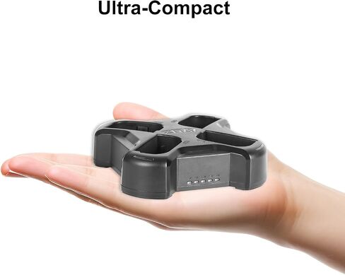 ZITAY Fast 4-Channel Compact Charger Compatible with Canon LP-E6, LP-E6N, and LP-E6NH Type Batteries in Kuwait