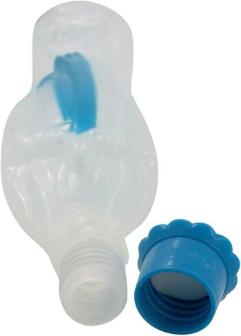 Plastic Our Lady of Lourdes Empty Holy Water Bottle, 7 1/4 Inch in Saudi Arabia