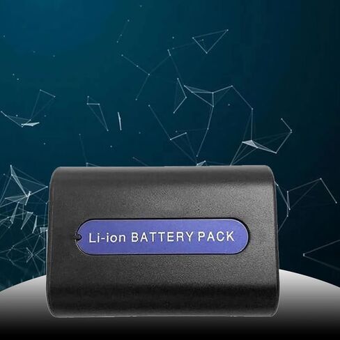 UltraPro 2-Pack NP-FH40 بطاريات بديلة عالية السعة مع شاحن سفر سريع لموديلات مختارة من سوني in Kuwait