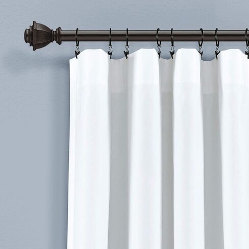 Lush Decor Space Star Ombre Window Curtain Panel, Pair, 52"W x 84"L, Navy & White - Galaxy Curtains for Kids Room in Saudi Arabia