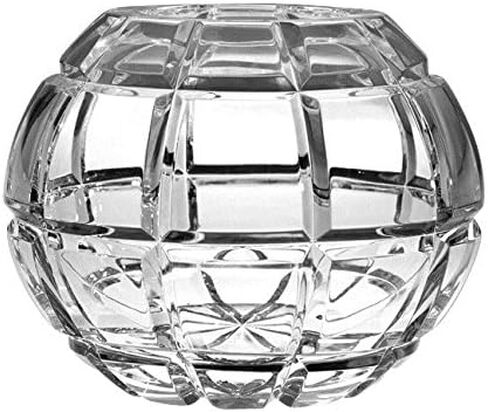 Barski European Hand Cut - Crystal Rose Bowl - Blossom Design 6" D in Saudi Arabia