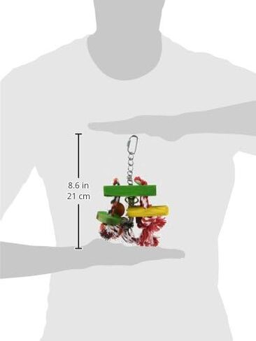 Living World Junglewood Rope Chime with Bell, Cylinder, Block & Bead in Kuwait